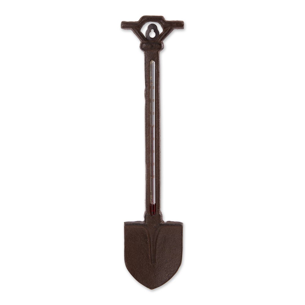 Photos - Thermometer / Barometer Outdoor Garden Shovel Cast Iron Analog Thermometer - Zingz & Thingz