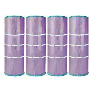 Hurricane 4 Pack HF7477-04P Platinum Purple Spa Cartridge Replacement for PA75SV, Unicel C-7477, Filbur FC-1260, Hayward C-570 - 1 of 4