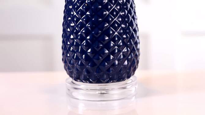 23" Ceramic Pineapple Table Lamp (Includes Energy Efficient Light Bulb) - JONATHAN Y, 2 of 8, play video
