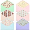 Paper Junkie 60 Sheets Vintage Floral Lined Stationery Paper with Envelopes 10.2 x 7.25 in, 6 Designs - 3 of 4