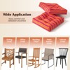 Tangkula Set of 6 21" x 21" Chair Seat Cushion Pads Patio - 4 of 4