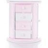 Musical Jewelry Box for Girls, Cute Kids Necklace Storage Organizer with Music, Best Birthday Gift for Child - 2 of 4