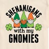 Men's - Instant Message - Shenanigans With My Gnomies Short Sleeve Graphic T-Shirt - 2 of 4