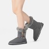 EverAU Australia Women Stork Horn Toggle button Short Boots - 2 of 4