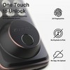 ZACHVO Fingerprint Door Lock Keyless Deadbolt, Electric Door Locks with Keypads and Emergency Charging Port, Oil Rubbed Bronze - 4 of 4