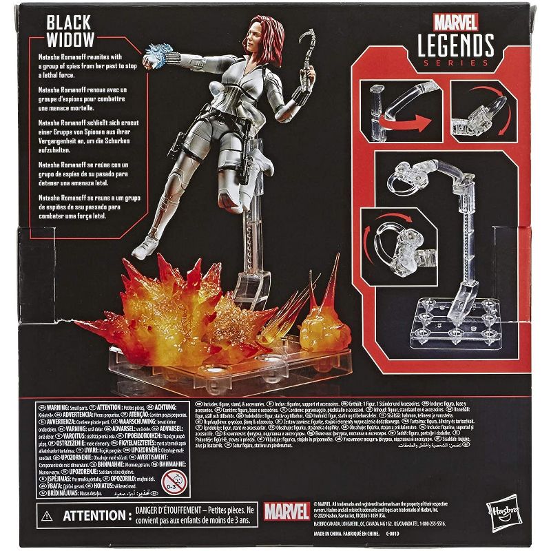 Marvel Legends Series 6-Inch Action Figure | Movie Black Widow, 3 of 4