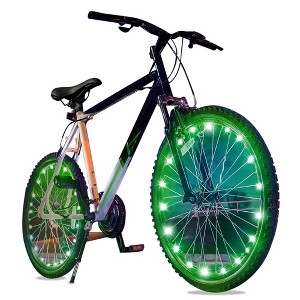 Activ Life Bike Lights (2 Wheel, Green) Top Beach Ideas & Presents for Summer - Top Kids Beach Vacation Must Haves - 1 of 4