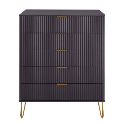 Manhattan Comfort Dumbo 5 Drawer Dresser