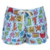 Keith Haring Women's Knit Pajama Set with Shorts - 3 of 4