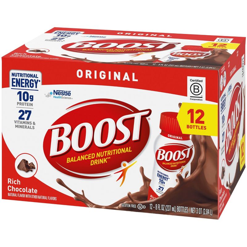 Boost Original Nutritional Shake - Chocolate - 12pk, 4 of 7