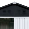 NicBex 6x4 FT Outdoor Storage Shed,Outdoor Shed with Apex Roof,Storage Sheds for Garden - 3 of 4