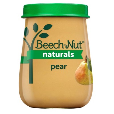 Beech-Nut Naturals Pears Baby Food Jar - 4oz
