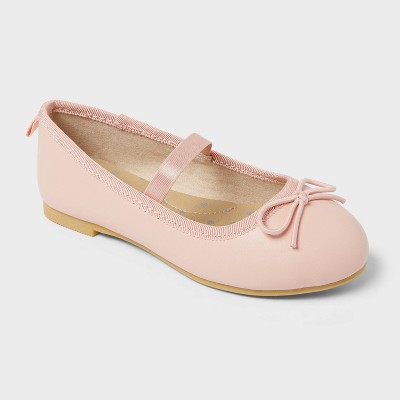 Toddler Heather Stud Ballet Flats - Cat & Jack™ Blush