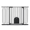 GOTGELIF Baby Safety Gate with Pet Door 29.5" to 48.4" Wide - Auto Close - Pressure Mount - Cat Door - 2 of 4