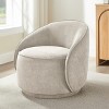 VANOMi Upholstered Sloped-Arm Swivel Chair - 2 of 4