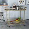 Ambrose Industrial Bar Cart - Christopher Knight Home - 2 of 4