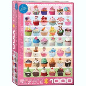 Eurographics Inc. Cupcake Celebration 1000 Piece Jigsaw Puzzle - 1 of 4