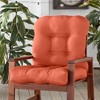Kensington Garden 21"x21" Outdoor Seat and Back Chair Cushion - 2 of 4