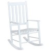 Annie Solid Wood Slat Back Wooden Rocking Accent Chair - Coaster - 3 of 4