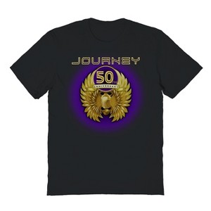 Journey Men's 50Th Anniversary Gold Scarab 2 Short Sleeve Graphic Cotton T-Shirt - 1 of 1