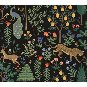 Rifle Paper Co. Menagerie Peel and Stick Wallpaper: Removable Vinyl, Self-Adhesive, Floral Botanical, Multicolor, 28 Sq Ft Coverage - 1 of 4