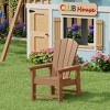 WestinTrends Malibu Kids Outdoor HDPE Adirondack Plastic Patio Chair - 2 of 4