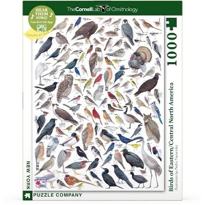 New York Puzzle Company Birds of Eastern/Central North America 1000 Piece Puzzle - 1 of 4