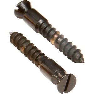 Floyd Rose Bridge Mounting Wood Screws (Set of 2) Black - 1 of 1