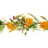 Northlight Peony and Pip Berry Cluster Artificial Fall Harvest Floral Garland - 5' x 10" - 4 of 4