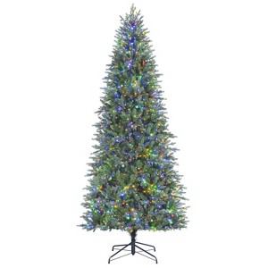 Haute Decor 9' Prelit Queensbury Fir Christmas Tree - 1 of 4