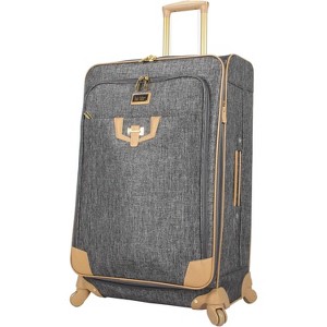Nicole Miller Paige Softside Spinner 28" Expandable with 4 wheel Suitcase - 1 of 1