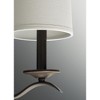 Progress Lighting, Inspire Collection, 3-Light Chandelier, Brushed Nickel, Off-White Linen Shade - 4 of 4