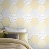 Earthen Yellow and Grey Geometric Paste the Wall Wallpaper - 2 of 4