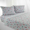 Avanti Linens Gnome Sweet Gnome Flannel Twin Sheet Set - image 3 of 3