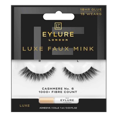 Eylure Luxe Cashmere No. 6 False Eyelashes - 1pr