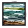 Amanti Art Peregrination (Abstract Mountains) by PI Gallerie Canvas Wall Art Print Framed 16 x 16-in. - 4 of 4