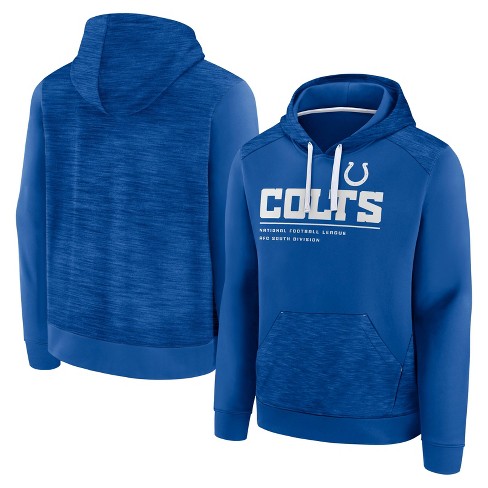 Nfl Indianapolis Colts Men s Long Sleeve Performance Hooded Sweatshirt S Target