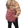 Women's Aztec Hoodie - honeyme - 2 of 2