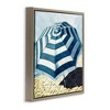 Stupell Industries Striped Beach Umbrella, 18" x 18" - 3 of 4