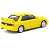 Mitsubishi Lancer GSR Evolution III RHD Yellow with Tarmac Cards "Global64" Series 1/64 Diecast Model by Tarmac Works - 3 of 4