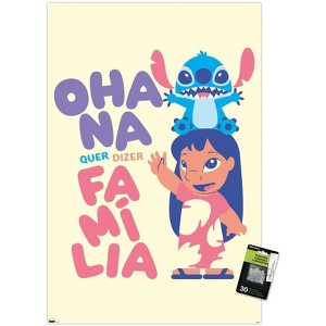 Trends International Disney Lilo and Stitch - Familia Unframed Wall Poster Prints - 1 of 4