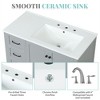 Dexmalle 36" Bathroom Vanity with Two Doors and Two Drawers - 4 of 4