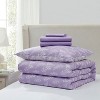 Nestl Bed in a Bag, 7pc Comforter Set Botanical Design, Modern Comforter Sets with Sheets, Bed in a Bag Bed Set - 3 of 4