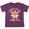 The Juniper Shop Mini Smiley Grow Your Own Way Toddler Short Sleeve Tee - 3 of 4