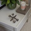 Sagebrook Home Metal Jacks Abstract Sculpture for Room, Bedroom or Office Decor, Aluminum - 4 of 4