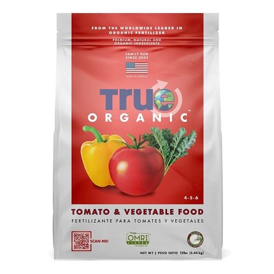 TRUE Organic Tomato and Vegetable Plant Food 4-5-6 Fertilizer