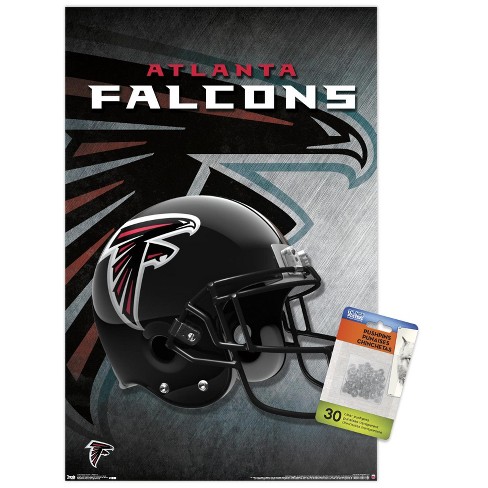 Trends International NFL Atlanta Falcons - Helmet 16 Unframed Wall Poster Prints - image 1 of 4