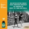 C8 Mct Coconut Oil Softgels, Capric Triglycerides Supplement for Body Sculpting, Enhanced Energy, Stamina & Weight Loss, Nature's Craft, 120ct - 2 of 4