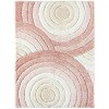 Luxe Weavers Shag Geometric Area Rug, Modern, Stain Resistant, Easy Indoor Rugs for Bedroom, Living Room - 2 of 4