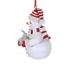 Kurt S. Adler 3.5 Inch Hershey Snowman Tree Ornament , Christmas Candy Chocolate (1PC) - 3 of 3